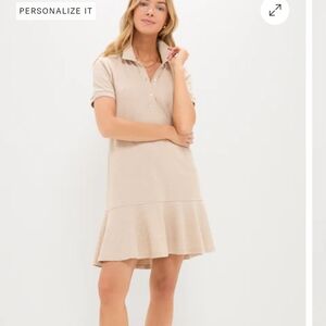Tuckernuck Sandstone Pique May Polo Dress